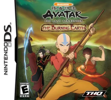 Avatar - The Last Airbender - The Burning Earth (USA) box cover front